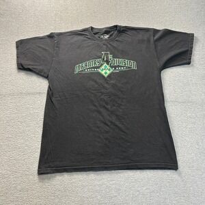 7.62 Design 4th Infantry Division Mechanized Graphic T-Shirt Mens Large Army USA